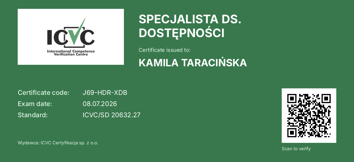 Certificate Card